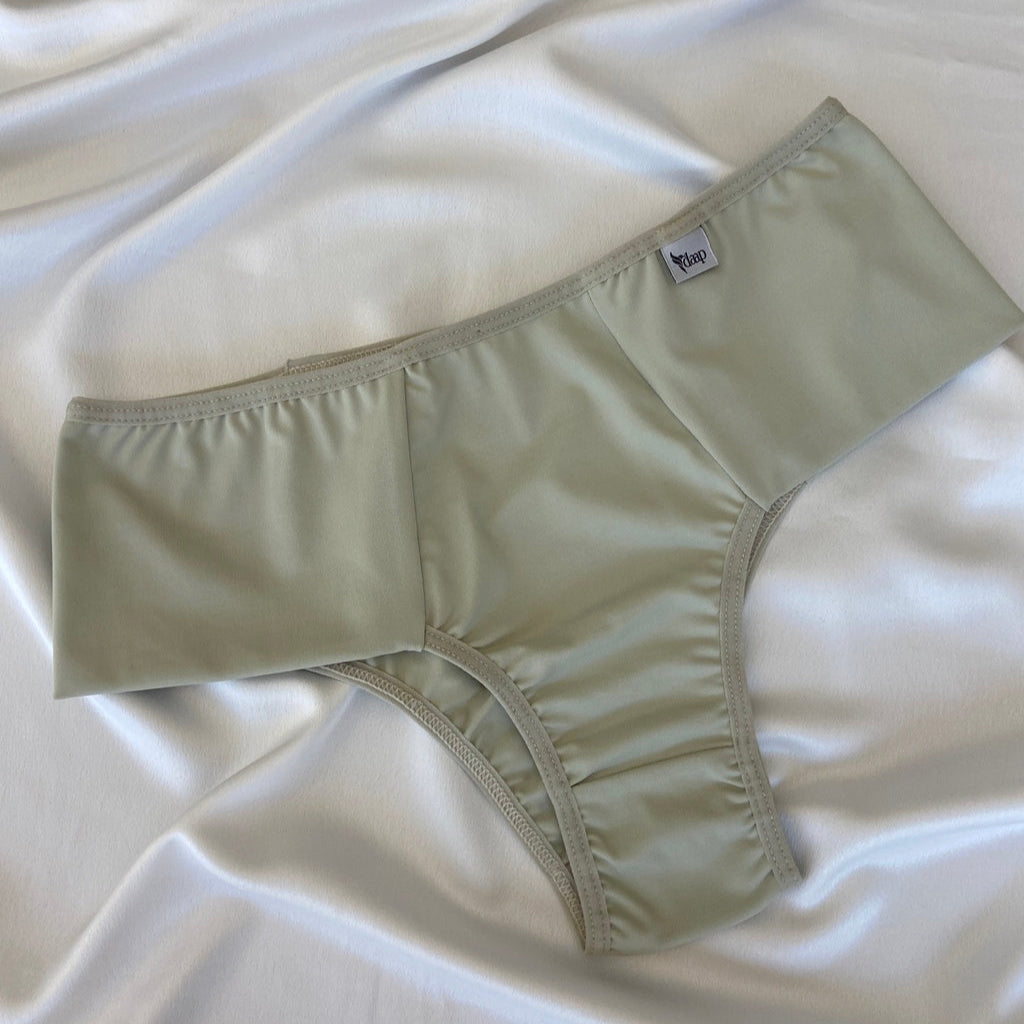 Hera High-Waist Brief Soft Green